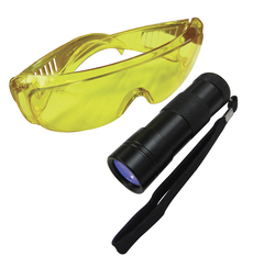 UV Lampe med briller