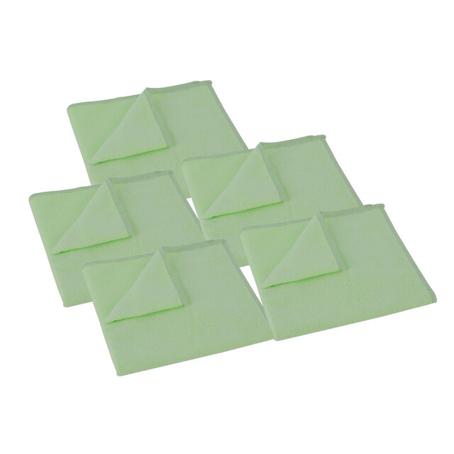 Mikrofiberkluter Universal 5pk 40 x 40cm Grønn 