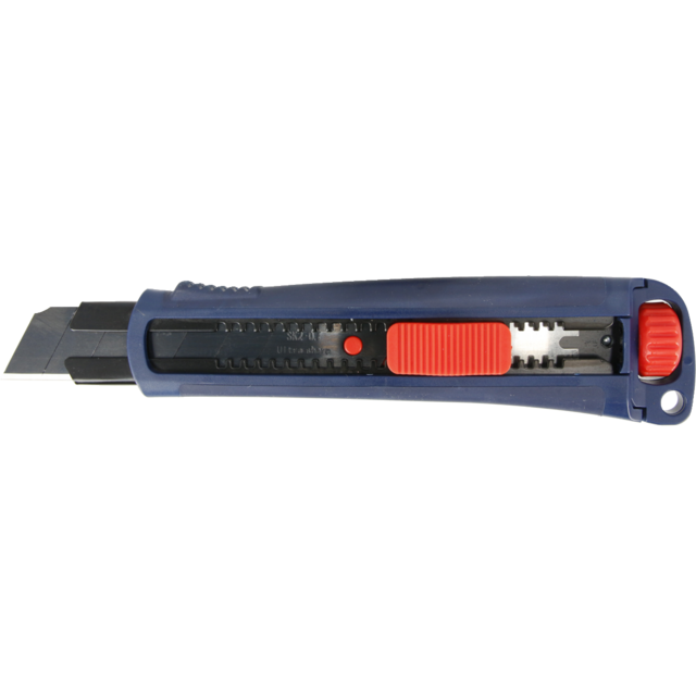 Kniv 2K 25mm m/strammehjul M/Knekkeblad 25mm 
