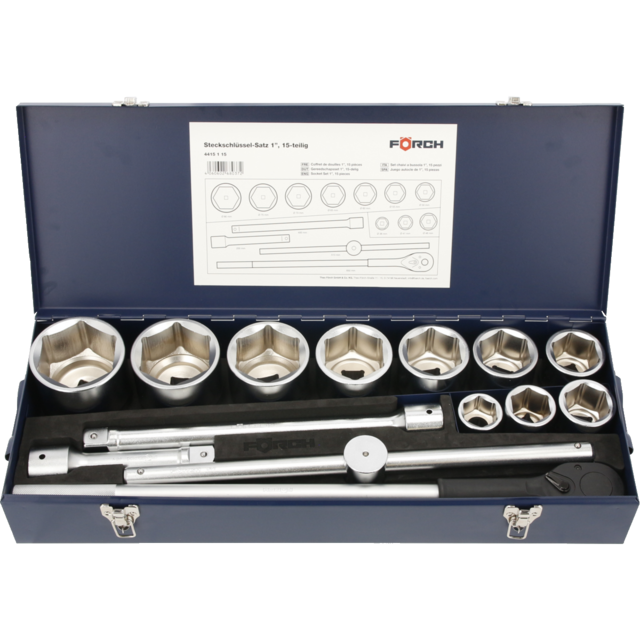 Pipesett 1" 6 KT 15 deler . 