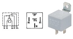 Rele Veksel 24V/20A  m/87A