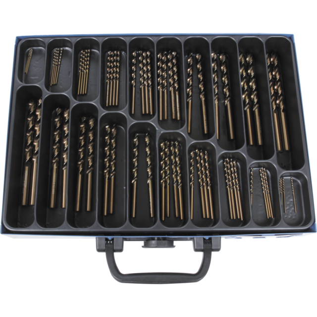 Bor Spiralbor HSS-CO Step-Tech (62stk) 1,0 - 10,5mm 