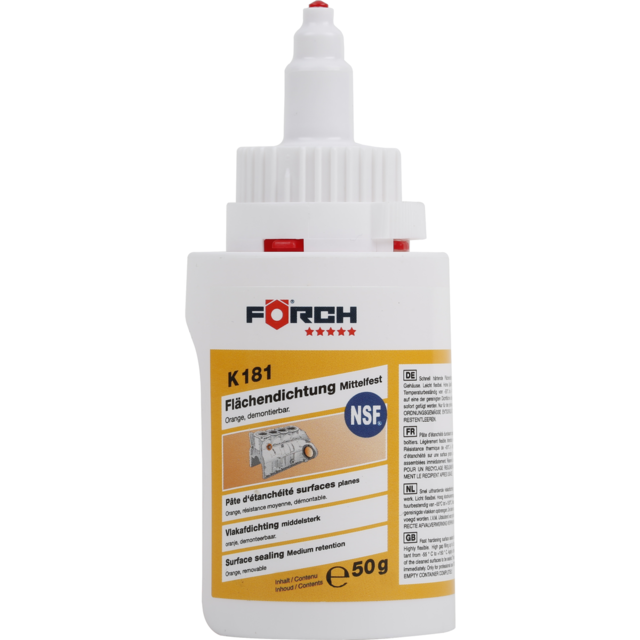 Tetningsmasse Orange K181 5* 50ml 