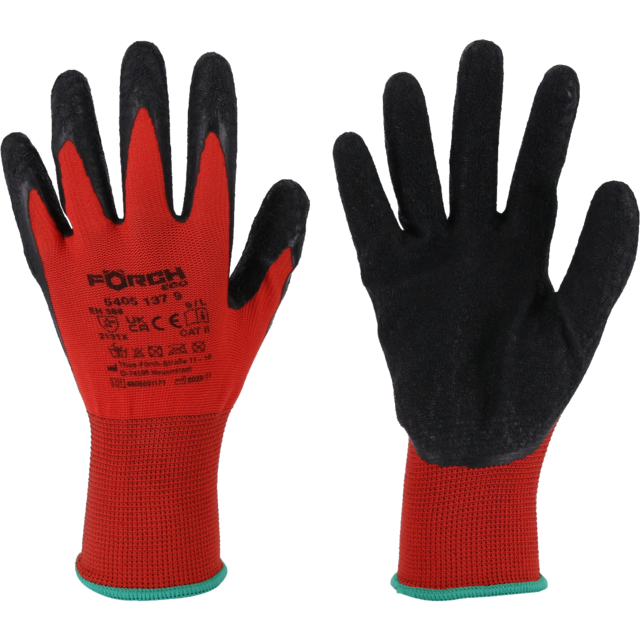 Monteringshanske Latex ECO Str 10 Str. 10 