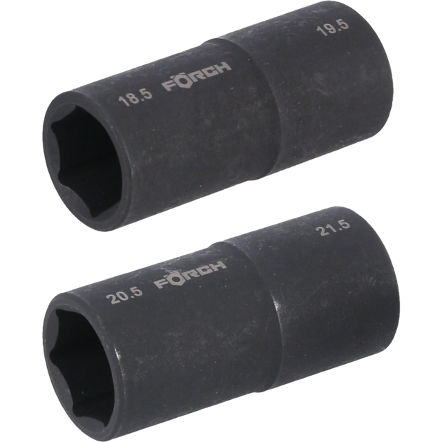 1/2" Hjulpiper m/innv 4-kt Sett a 2 stk 