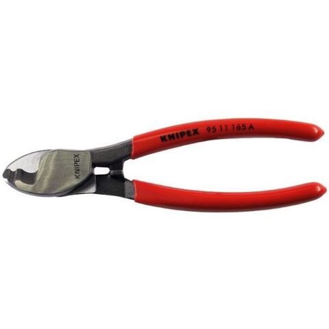Kabelkutter med avisoleringsspor 165mm Knipex 19511165A 