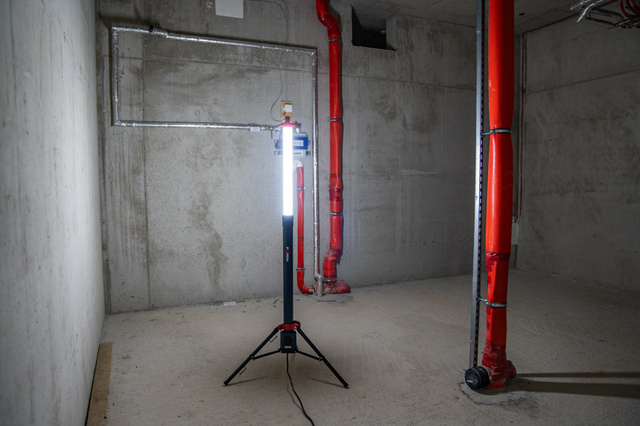 LED lys 360º  tårnspotlight 7200lumen 