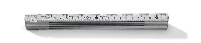 Meterstokk 1M Aluminium mm 