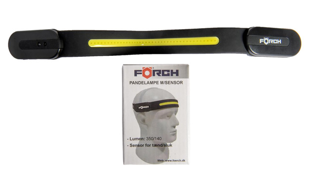 Hodelykt LED M/Sensor og Bluetooth 