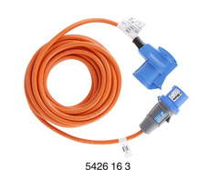 Camping adapterkabel 230V, 10m
