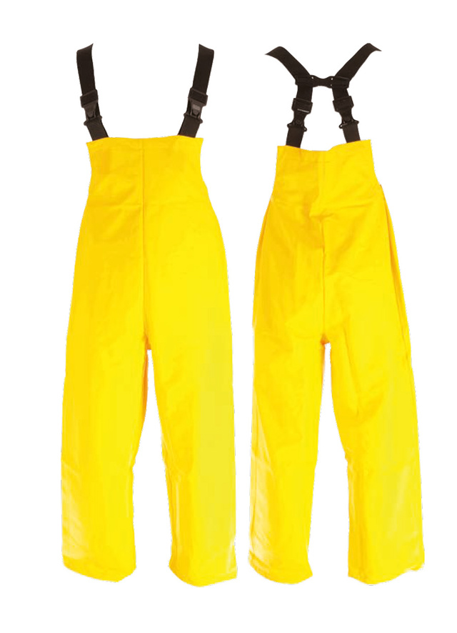 Regnbukse Gul PU/PVC Str. XXXL 