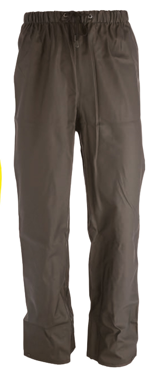 Regnbukse Sortl PU/PVC Str. XXL 