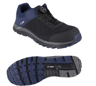 Vernesko Silverstone Sort/Blå QL S1PS Str 42 