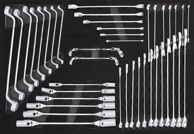 Verktøyvogn Förch Serie 9 Sort 393 deler Sort 