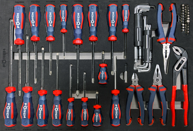 Verktøyvogn Serie 8 Sort 410 deler 