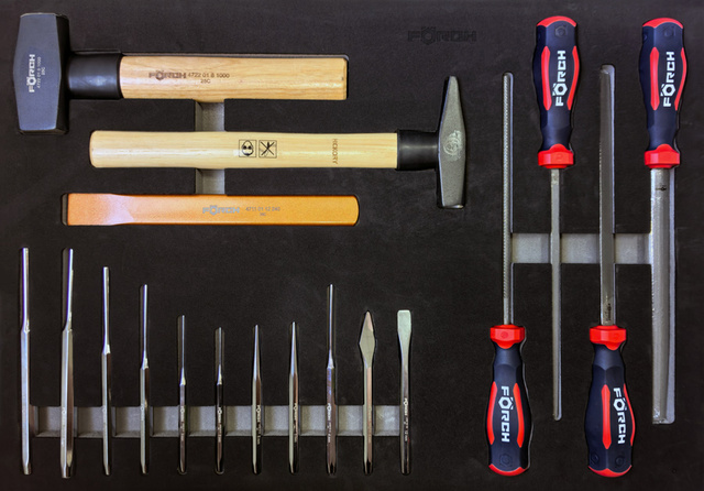 Verktøyvogn Serie 8 Sort 410 deler 