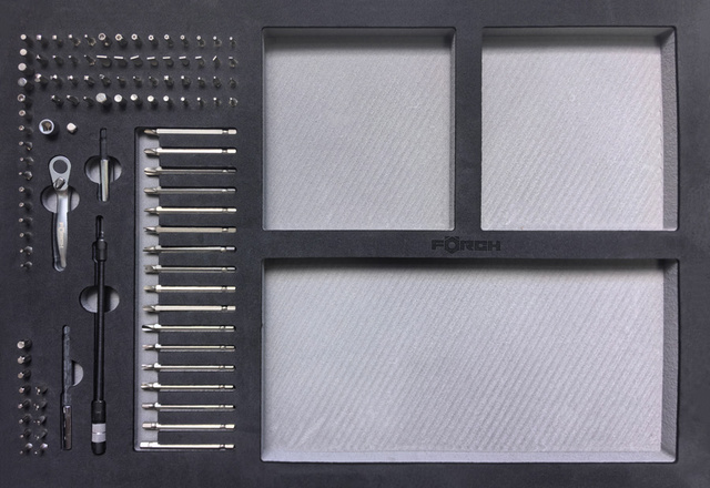 Verktøyvogn Serie 8 Sort 410 deler 