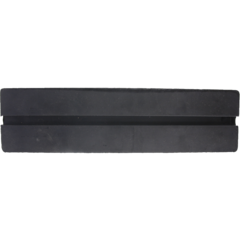 Jekkpad Underlagskloss m/Spor 373x100x35 mm Helgummi