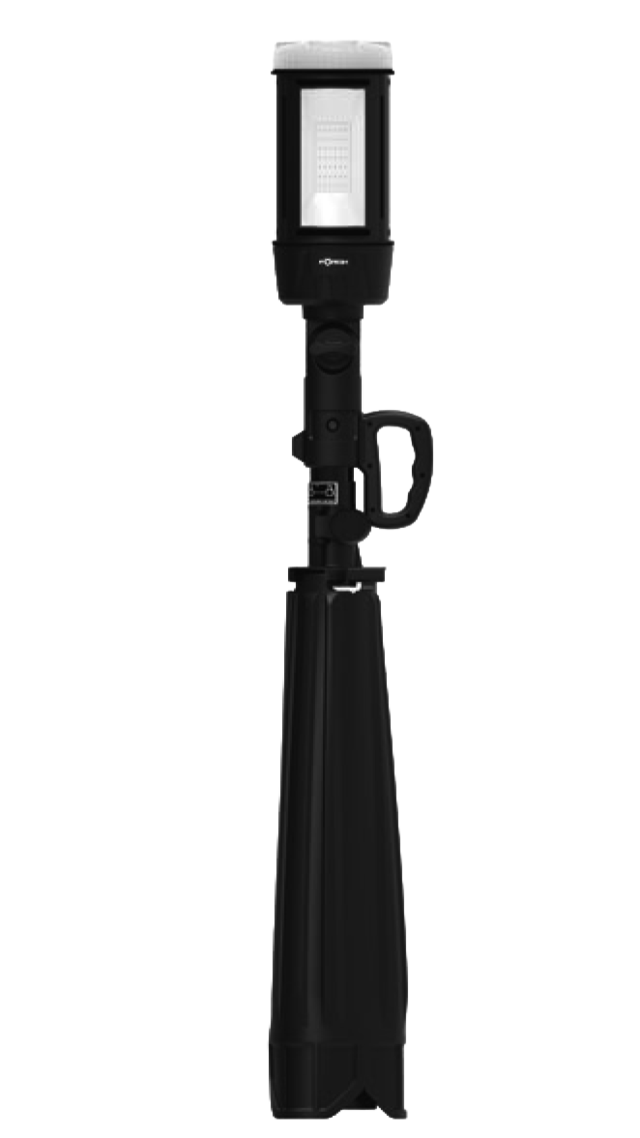 LED lampe 3-ben 5000 lumen 