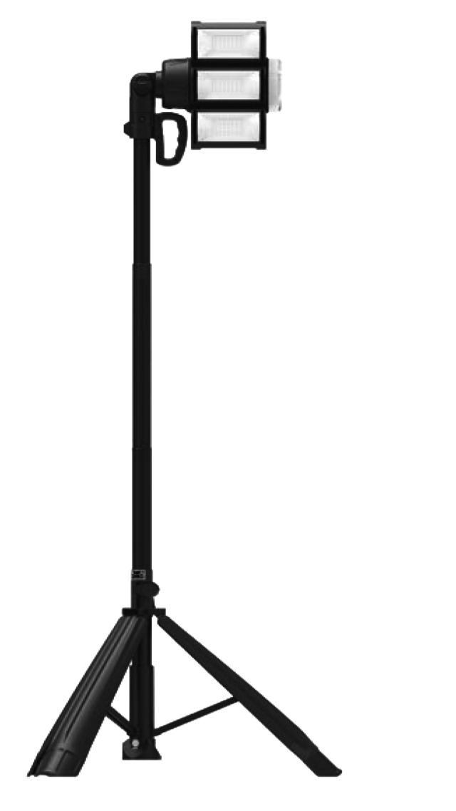 LED lampe 3-ben 5000 lumen 