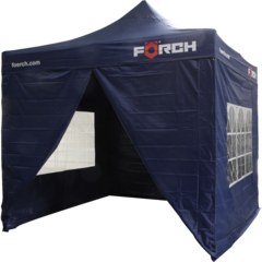 F&#246;rch Paviljong 3x3m, bl&#229; F&#246;rch