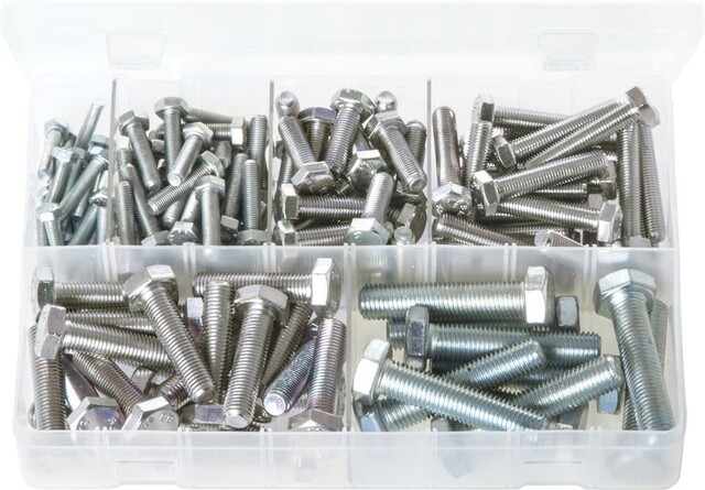 6kt Skrue  MM fingjenget Kvalitet: 8.8 M05 - M12 