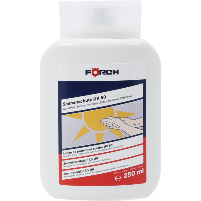 Solbeskyttelse UV50 250ml 