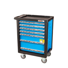 Verktøyvogn 7 skuffer u/innhold .