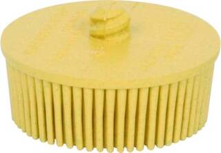 Bristle Rondell 50mm Type R Gul P80 .