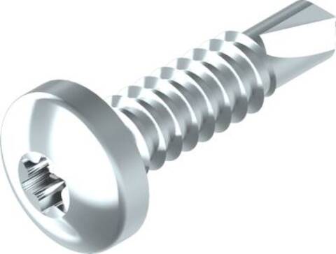 Plateskrue m/Borspiss DIN 7504N T25 4,8 X 19 