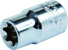 Pipe Torx E10 3/8&quot; 4-kt .