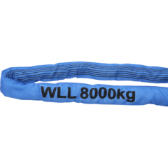 Rundslynge  8000KG 4M Bl&#229;