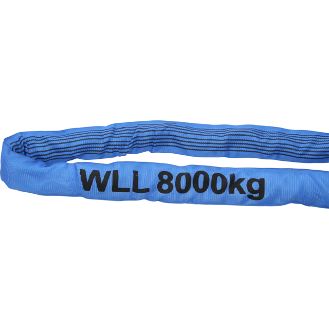 Rundslynge  8000KG 4M Blå 