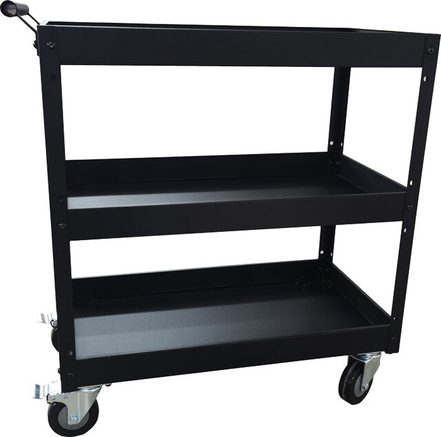Trillebord m/3-hyller 