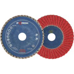 Lamellrondell Keramik Stell Hybrid 125mm P60