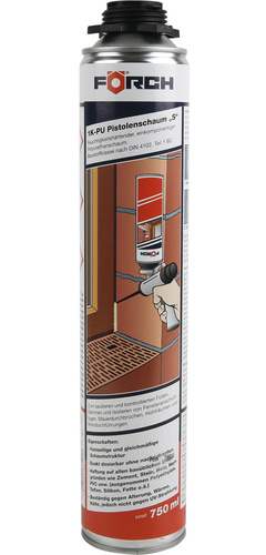Byggskum 1K-Pu &quot;S&quot; 750 Ml For Pistol