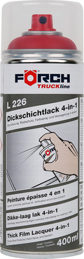 Tykklagslakk 4 in 1 Case R&#248;d  L226 TRUCK Line 400 ml