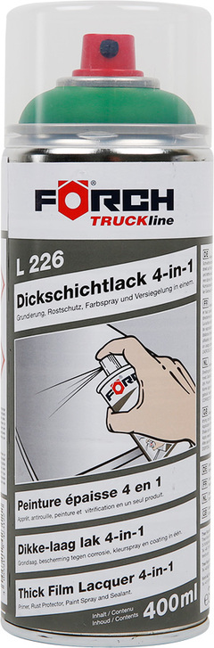 Tykklagslakk 4 in1 John Deere Gr&#248;nn L226 TRUCK Line  400 ml
