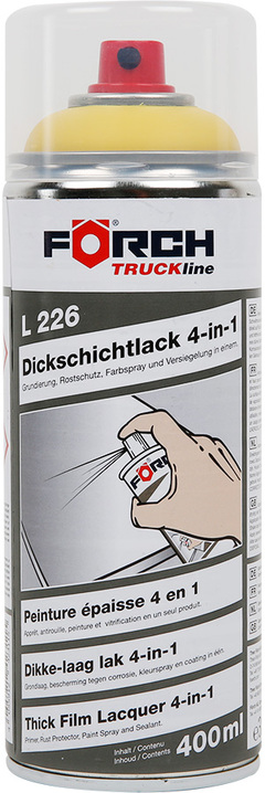 Tykklagslakk 4 in 1 John Deere Gul  L226 TRUCK Line  400 ml