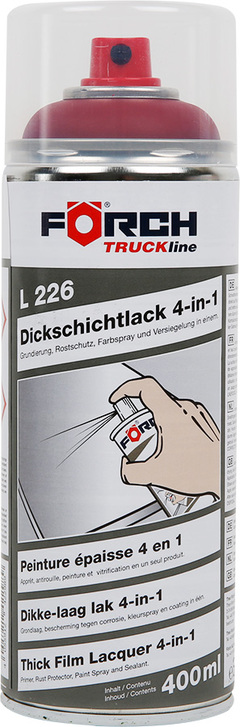 Tykklagslakk 4 in 1 Iveco R&#248;d  L226 IC105 HG  TRUCK Line  400 ml