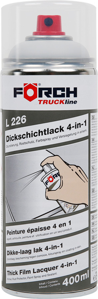 Tykklagslakk 4 in 1 Iveco Hvit  L226 IC194  TRUCK Line  400 ml 
