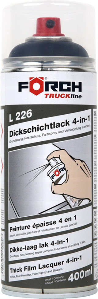 Tykklagslakk 4 in 1 Galainitgrå  L226 DB7129  TRUCK Line  400 ml 