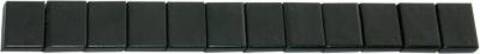Klebelodd Sort 60Gr 12x5 (100) 