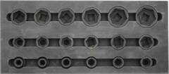 1/2&quot; kraftpipesett  Ekstra Korte 18 deler