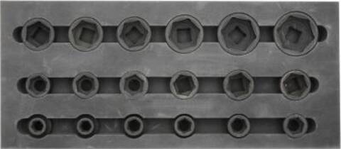 1/2" kraftpipesett  Ekstra Korte 18 deler 