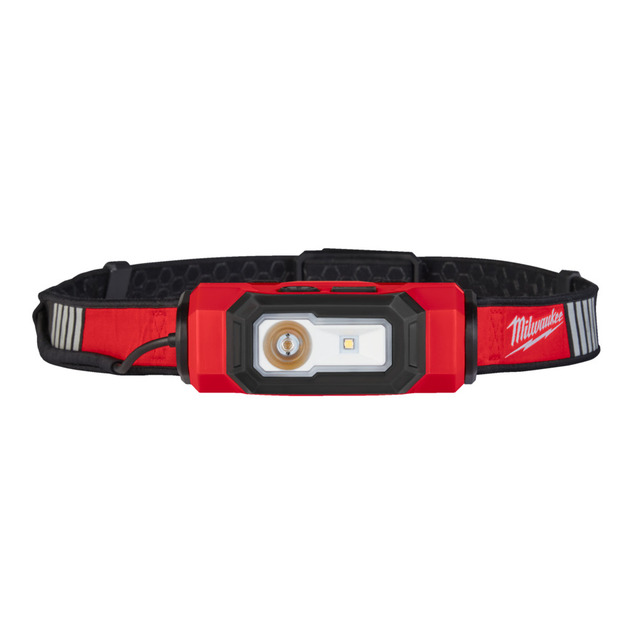 Lykt Hjelmlykt Hodelykt 600 lumen Milwaukee TRUEVIEW™ 