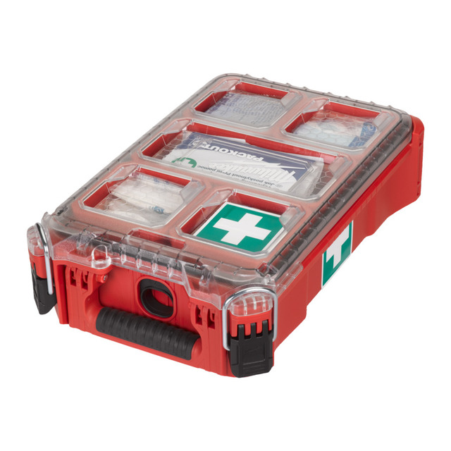 Førstehjelpskoffert DIN 12157 Milwaukee PACKOUT™ 