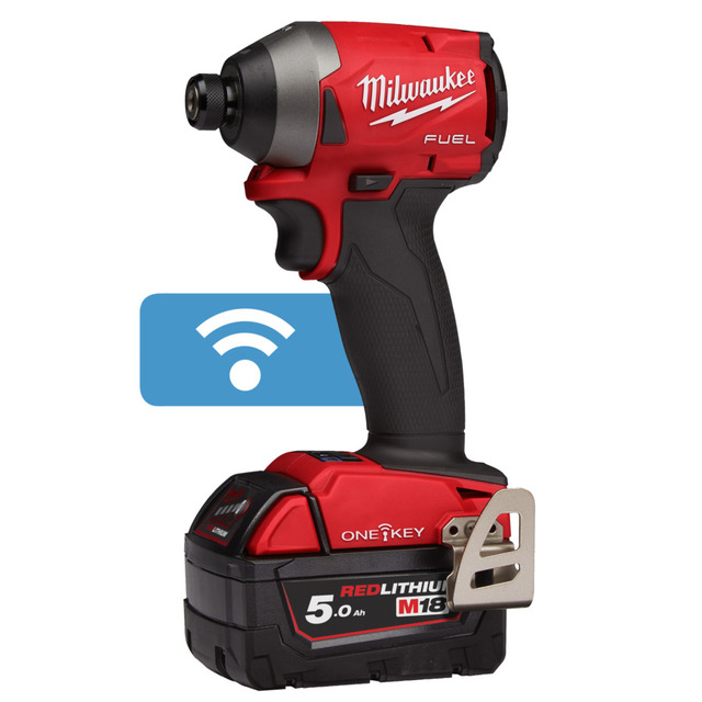 Slagskrutrekker ¼" Hex m/batt Milwaukee M18 ONE-KEY FUEL 