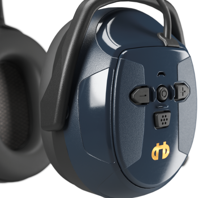 Vern Hørselvern Xstream MP hodebøyle Hellberg Bluetooth 