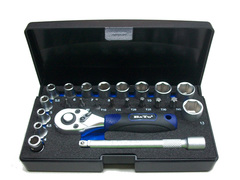 Pipesett-bitssett 1/4&quot; 4-13mm